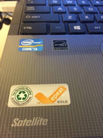 Toshiba Satellite L855-S5119 15.6" Laptop 4GB RAM i3 - $300 2