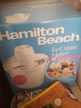 BRAND NEW Hamilton Beach Ice-Cream machine 1