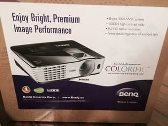 HDTV Projector (BenQ MH680 1080p HDTV) $650 3
