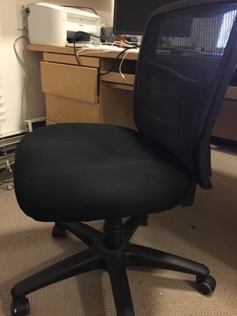 Nice black office chair $50 OBO 1