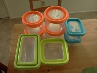 glass containers $12 1