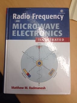 Radio Frequency and Microwave Electronics Illustrated $75 *Hard Cover* 1