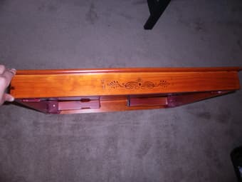 folding coffee table for 6 people. $15 3