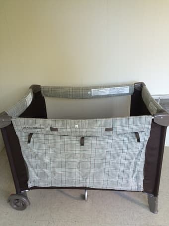 Practically brand new Eddie Bauer Playard 1