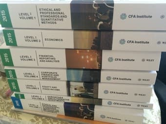 2015年 CFA level 1全新教程, $60 1