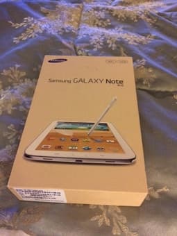 FOR SALE:  NEW Samsung Galaxy Note 8.0 1