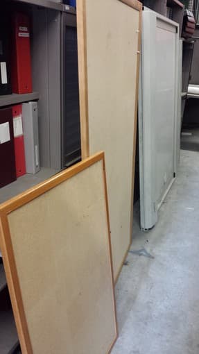 Surplus Property Sales has a variety of Cork & White boards for Sale 1