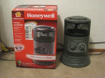 Honeywell fan forced heater for sale 1