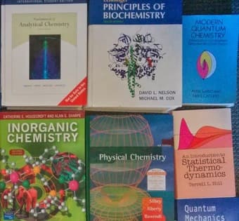 Textbooks for sale (Chemistry and Physics) 2