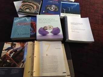 Textbooks (Engr, Math, Psych, Biodesign) 1