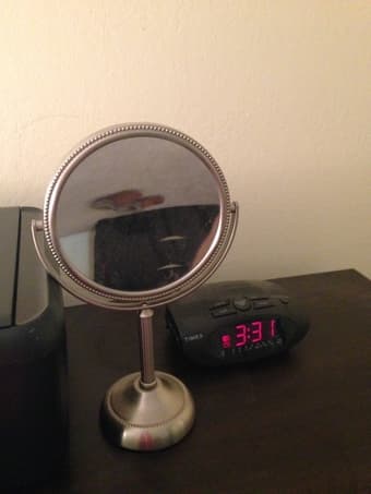 table mirror and/or clock for sale 1