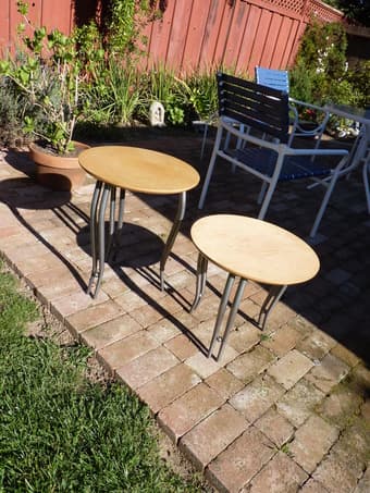 Pair of Side Tables - $20/OBO 1