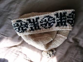 handmade wool hat $15 1