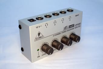 Behringer Microamp Amplifier HA400 ($20) 3