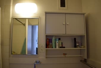 Moving sale opportunity: bathroom wall cabintet @30 USD 3