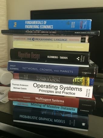 Textbooks: CS,Stats,Econ 1