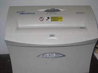 cross-cut paper shredder for sale  $10 3
