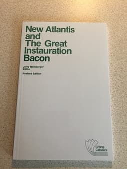 (Book) Francis Bacon - New Atlantis & The Great Instauration (HIST140) 1