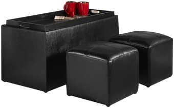 Ottoman and two small footrests - $50 1