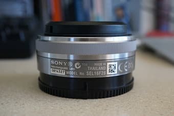 Sony 16mm F2.8 E-Mount Pancake Lens (SEL16F28) for $120 1
