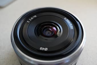 Sony 16mm F2.8 E-Mount Pancake Lens (SEL16F28) for $120 2