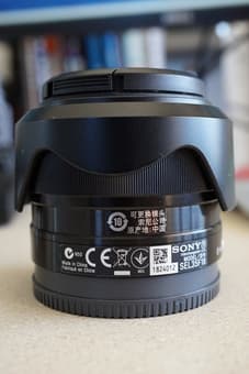 Sony 35mm F1.8 OSS E-Mount Lens (SEL35F18) for $330 1