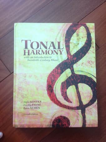 Music 21 Tonal Harmony textbook 1