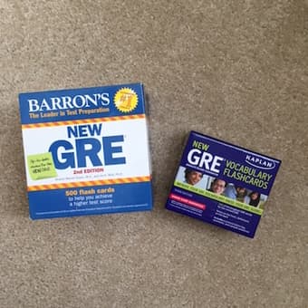 GRE Flash Cards - $10 1