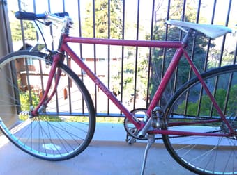 Single speed 17'' bike, second hand excellent condition, $80 1