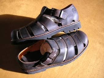 NEW Timberland Fishermens Sandals,Leather, Men's Size 12 1