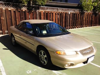 1999 Chrysler Sebring $3200 2