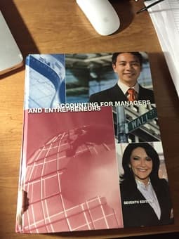 MS&E 140/240 Textbook: Accounting for Managers and Entrepreneurs - $50 1