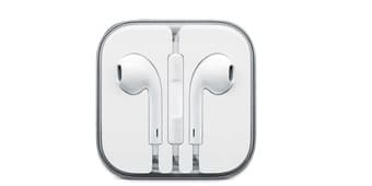 Apple Headphones with Mic and Remote - $25 1