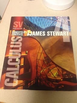 Calculus concepts & contexts textbook 1