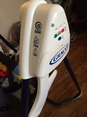 Graco 6-speed baby swing for sale-$30 2
