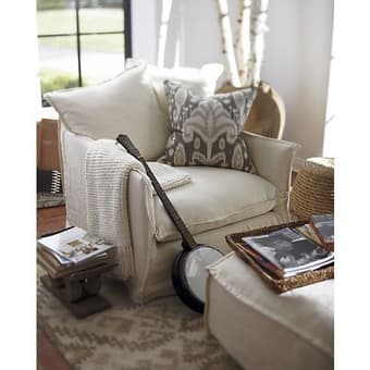Crate and Barrel Sofa / Tables / Bed (Excellent condition) 2