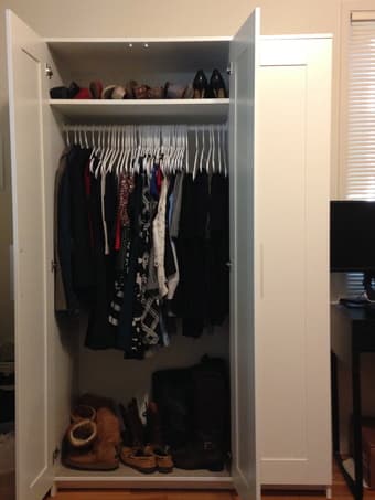 White Armoire/Closet for sale 2