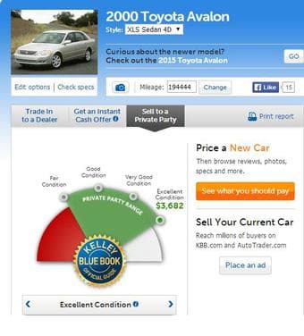 2000 Toyota Avalon for $3999 (Luxury at a reasonable price!!!) 2