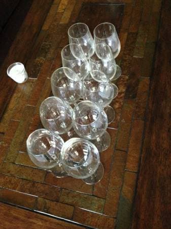 Wine glasses/Decanters/Cupcake/Candle Stands - $10 (mountain view) 1