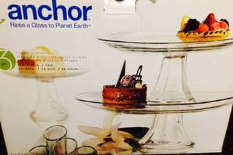 Cupcake Stand/Glass Tray/Candle Stands - $10 (mountain view) 3