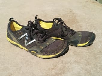 Barely Used New Balance Trail Runners (Male size 9.5) - $75 1