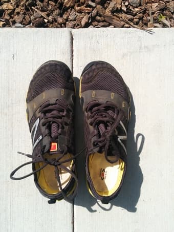 Barely Used New Balance Trail Runners (Male size 9.5) - $75 2