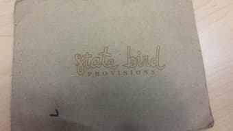 $100 State Bird Gift Certificate 2