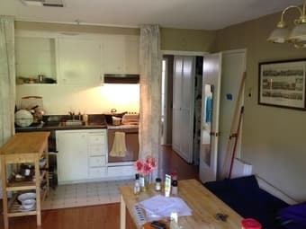 Sunny studio apartment with patio and pool - $1750 2