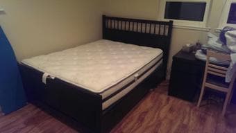 Mattress and headboard for sale! 1