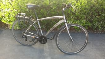 Mans Specialized Crossroads bike with U-lock $150 1
