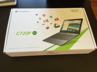 Acer C720P Chromebook; 11.6-in touchscreen 2GB; BRAND NEW NEVER OPENED 1