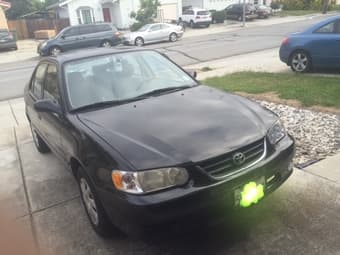 2001 Toyota Corolla LE around 80k ($4600) 3