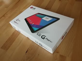(new, unpacked) LG G pad 10.1 (LG-V700) + genuine cover (CCF-480) 1