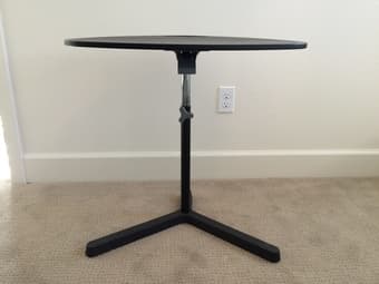 small laptop stand or table 2